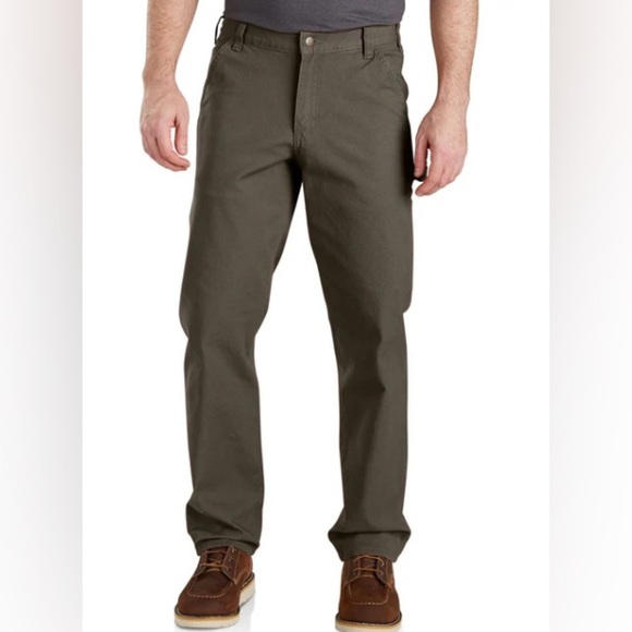 CARHARTT PANT in Tarmac green - Picture 1 of 6